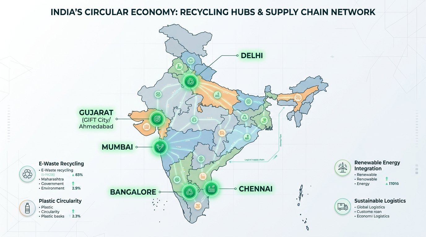 Pan-India Circular Plastic Recycling and Supply Chain Map